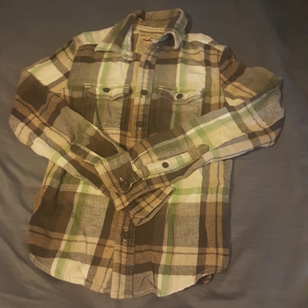 Hollister Plaid Flannel
